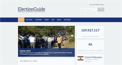 Desktop Screenshot of digest.electionguide.org